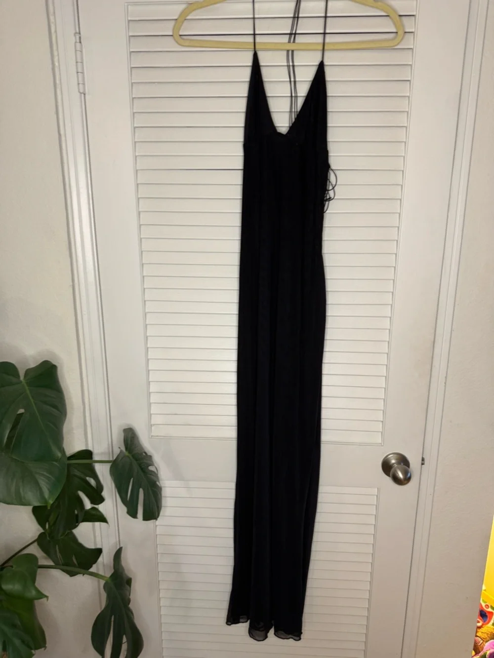 I.AM.GIA Black Butterfly Maxi Dress - Picture 2 of 3
